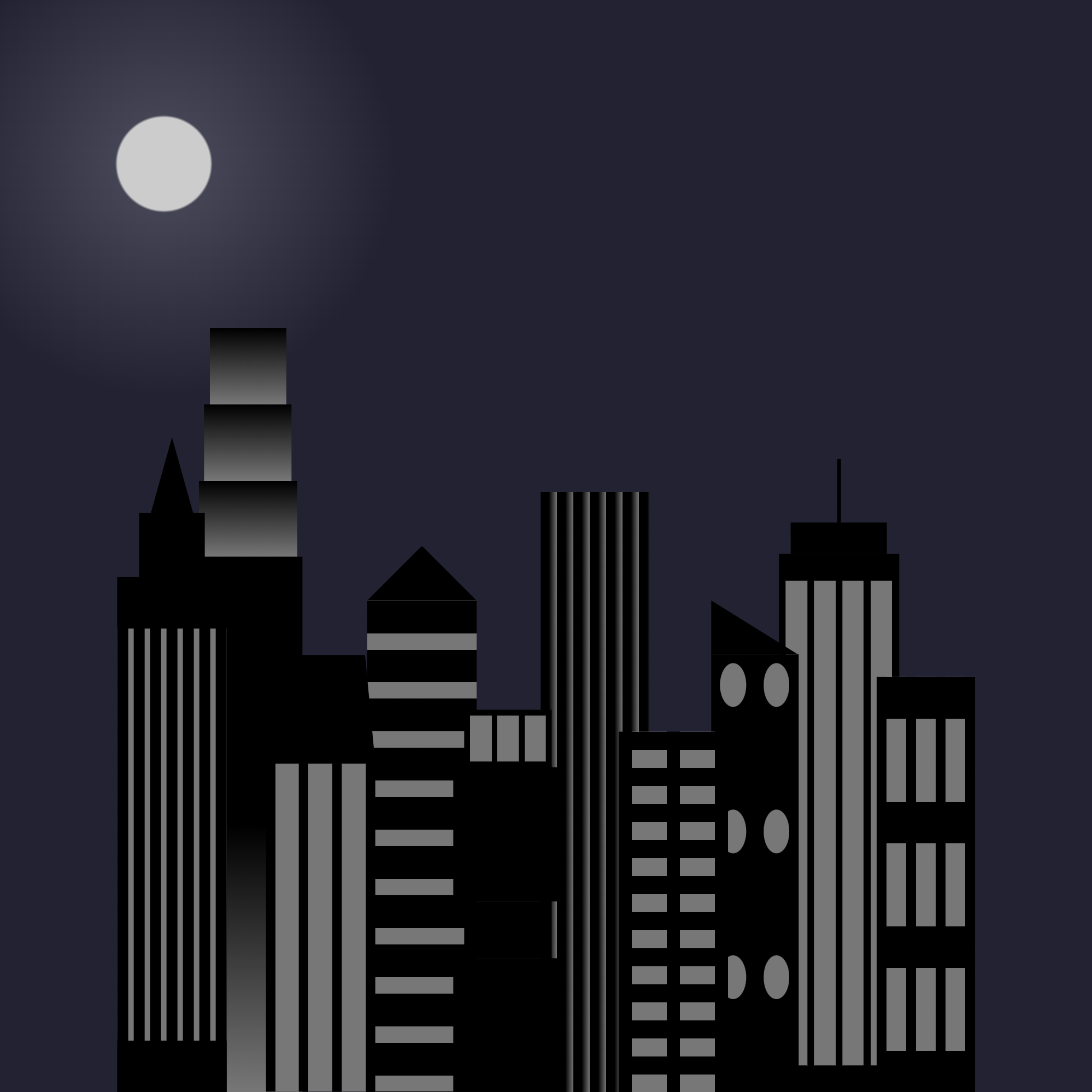 City Skyline Project Screenshot.